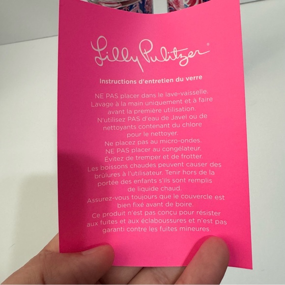 NWT Lilly Pulitzer insulated mugs set - Picture 2 of 5